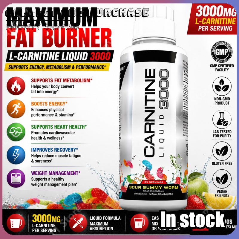 L-Carnitine Liquid - Formula Cairan L-Carnitine Terkonsentrasi untuk Energi