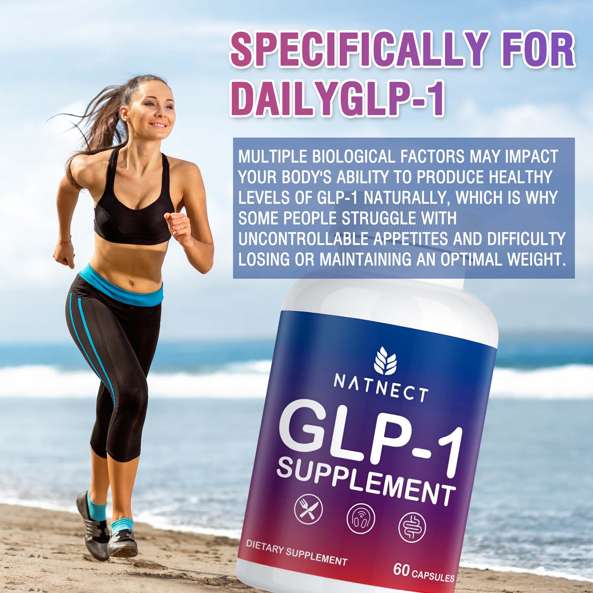 Green Tea Extract Fat - Kapsul Suplemen GLP-1, Penurun Berat Badan