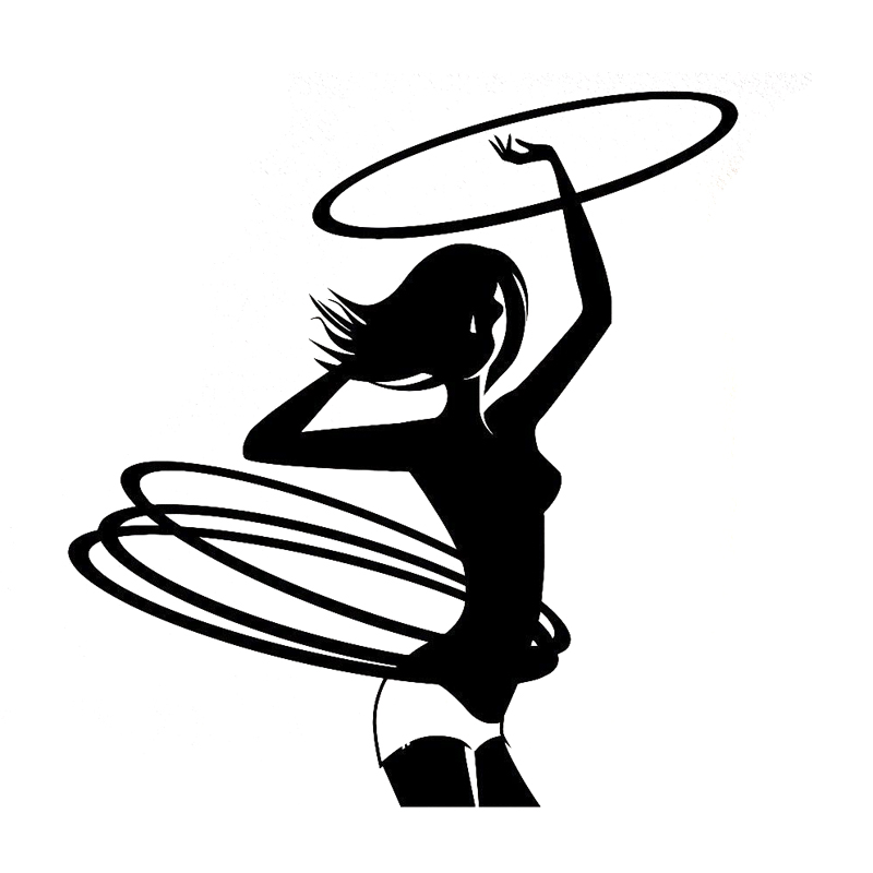 Fuel Fitness & Nutrition Oakbank Photos - 15*14CM Hula Hoop Gadis Senam Desain