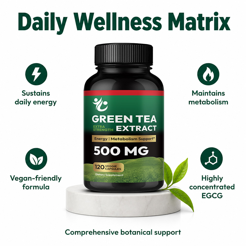Kapsul Teh Hijau - Meningkatka - Green Tea Extract Fat ulasan dan harga