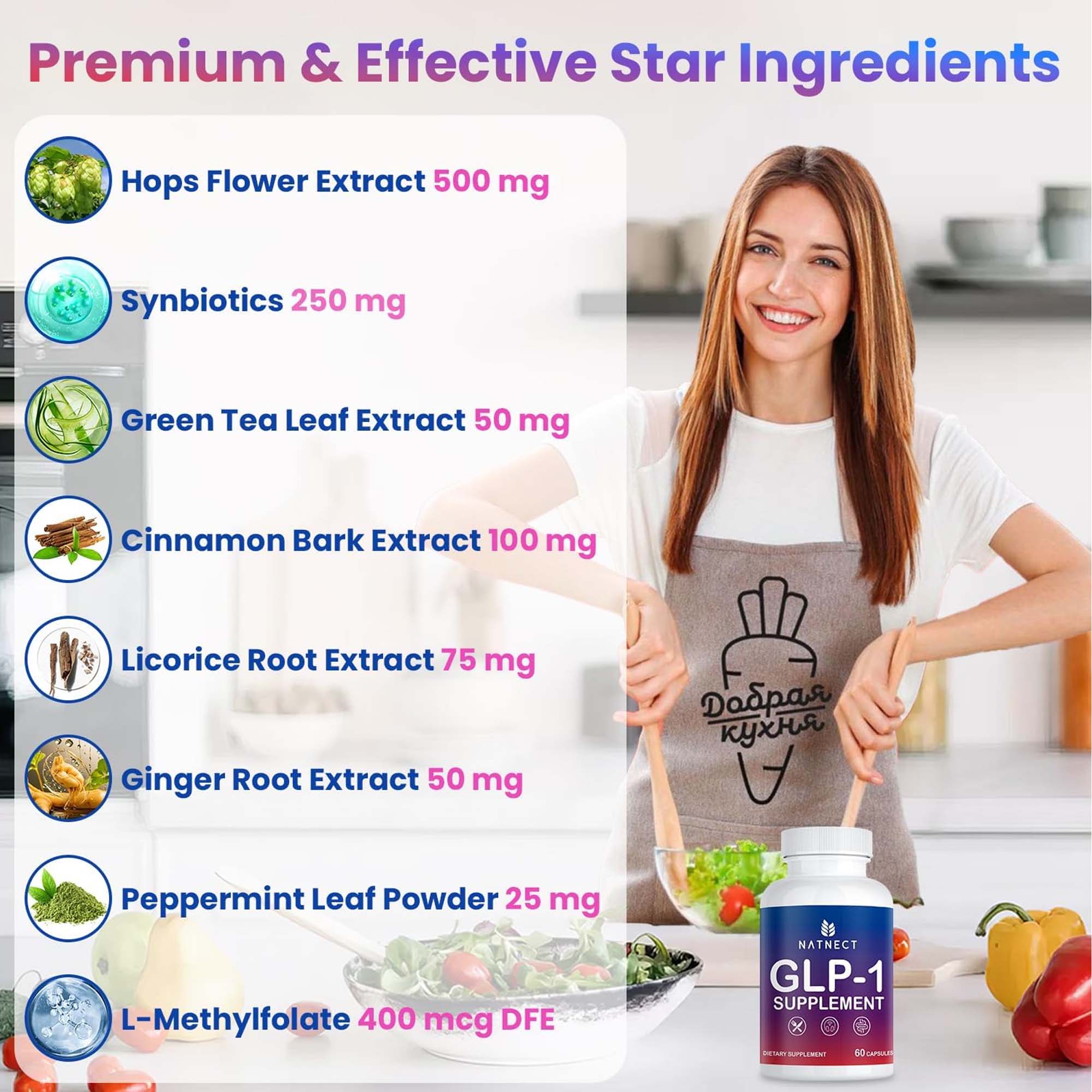 Kapsul Suplemen GLP-1, Penurun - Green Tea Extract Fat ulasan dan harga